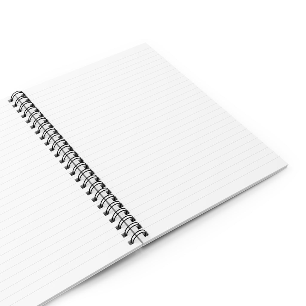 Authenticity Over Approval Spiral Notebook — Yellow Ruled Journal