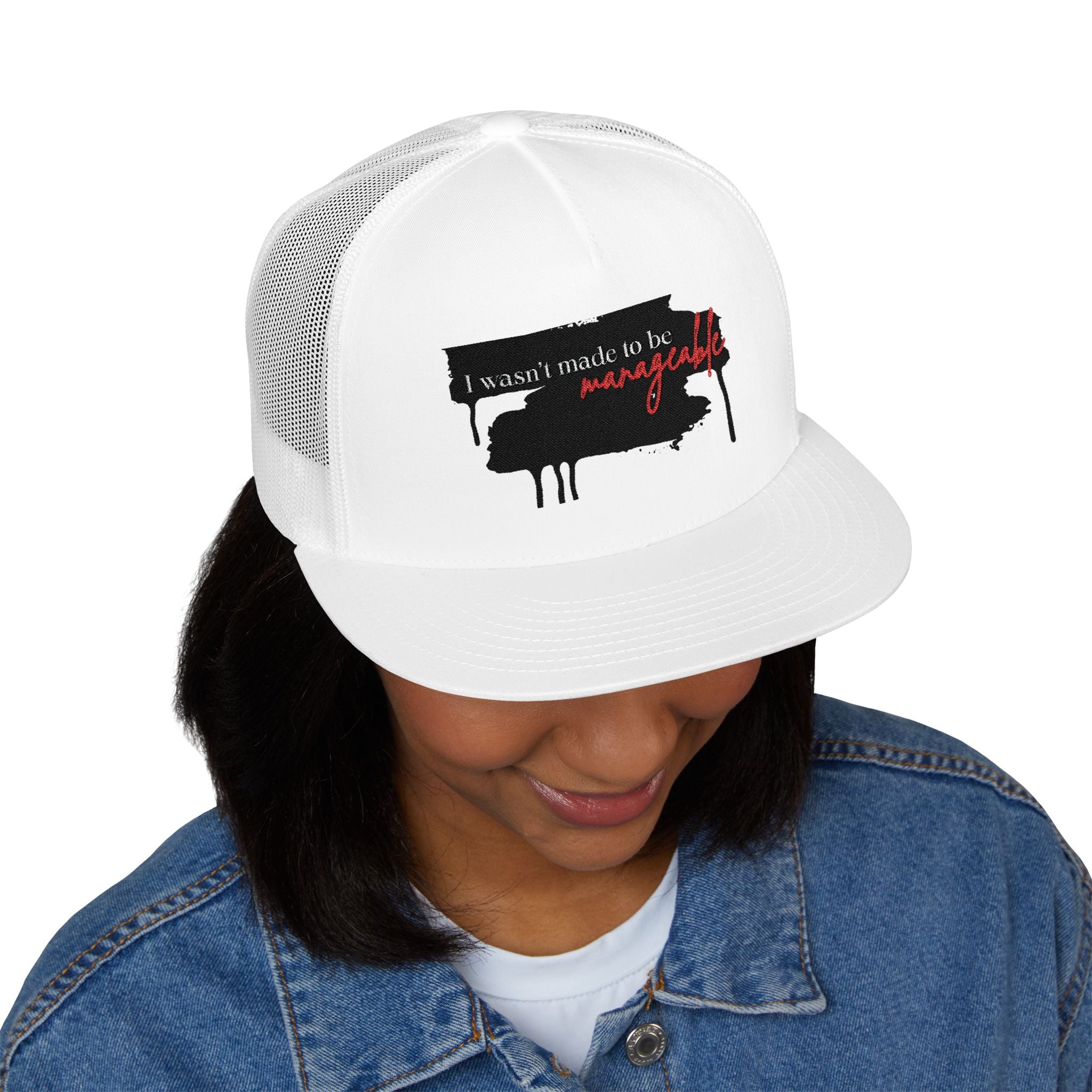 5 Panel Trucker Cap (Embroidery)