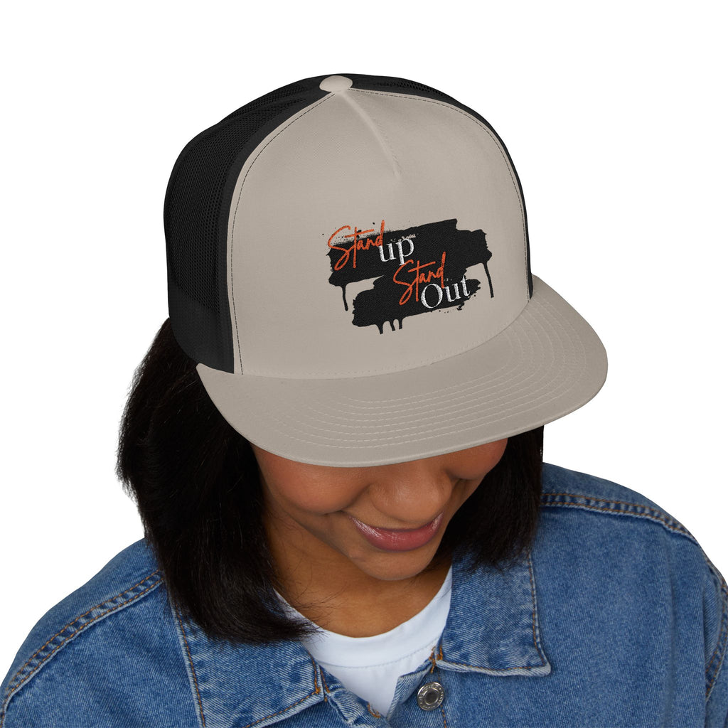 5 Panel Trucker Cap (Embroidery)