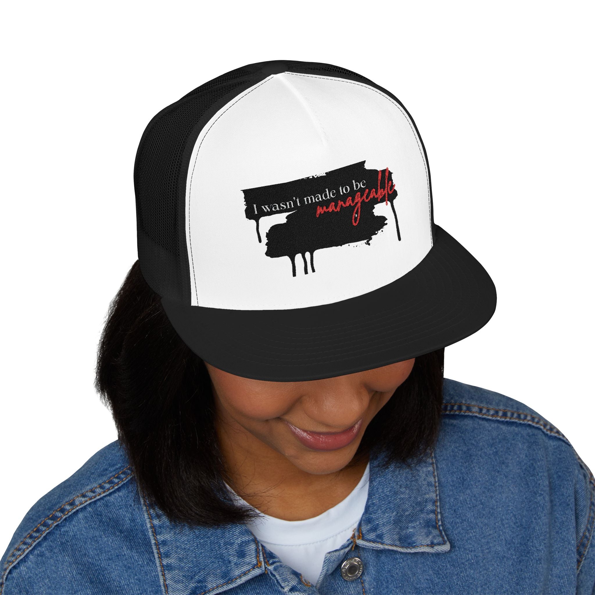 5 Panel Trucker Cap (Embroidery)