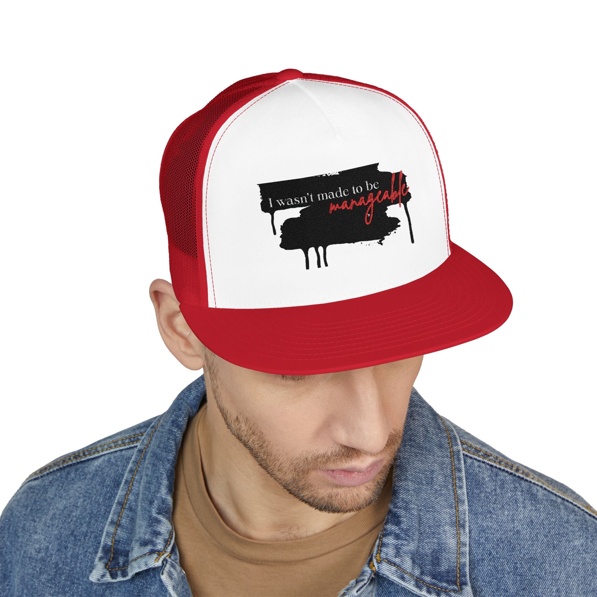 5 Panel Trucker Cap (Embroidery)